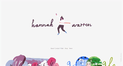 Desktop Screenshot of hannahwarren.com